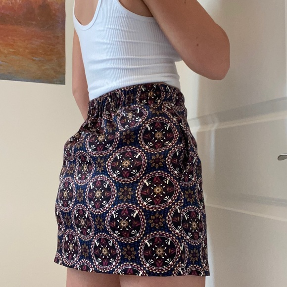 kaleidoscope button up skirt - Picture 2 of 7